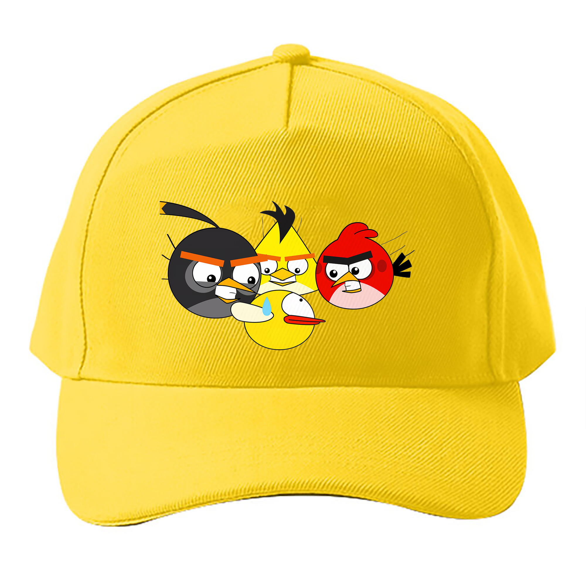 （画像用） Angry Birds アングリーバード ベースボールキャップ 綿100％ 男女兼用 帽子 スポーツ